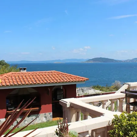 Amanecer En O Mar, Casa En Baiona Con Piscina Σπίτι διακοπών