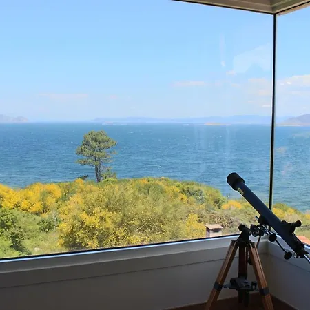 Amanecer En O Mar, Casa En Baiona Con Piscina Σπίτι διακοπών