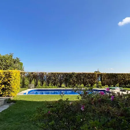 Amanecer En O Mar, Casa En Baiona Con Piscina