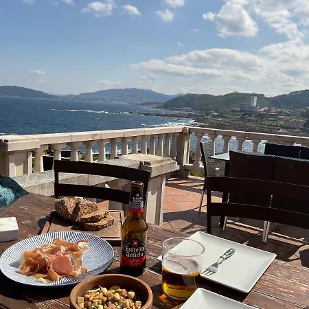 Amanecer En O Mar, Casa En Baiona Con Piscina *