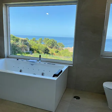 Amanecer En O Mar, Casa En Baiona Con Piscina