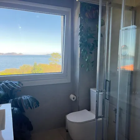Amanecer En O Mar, Casa En Baiona Con Piscina * As Mariñas