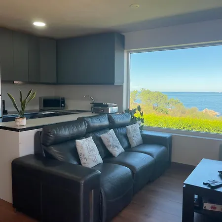 Amanecer En O Mar, Casa En Baiona Con Piscina *