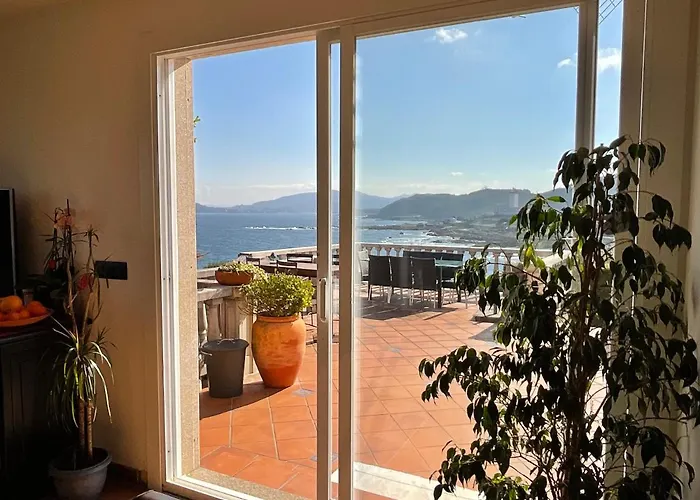 Hébergement de vacances Amanecer En O Mar, Casa En Baiona Con Piscina