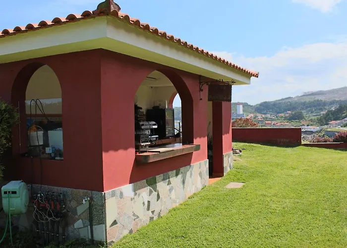 Amanecer En O Mar, Casa En Baiona Con Piscina *